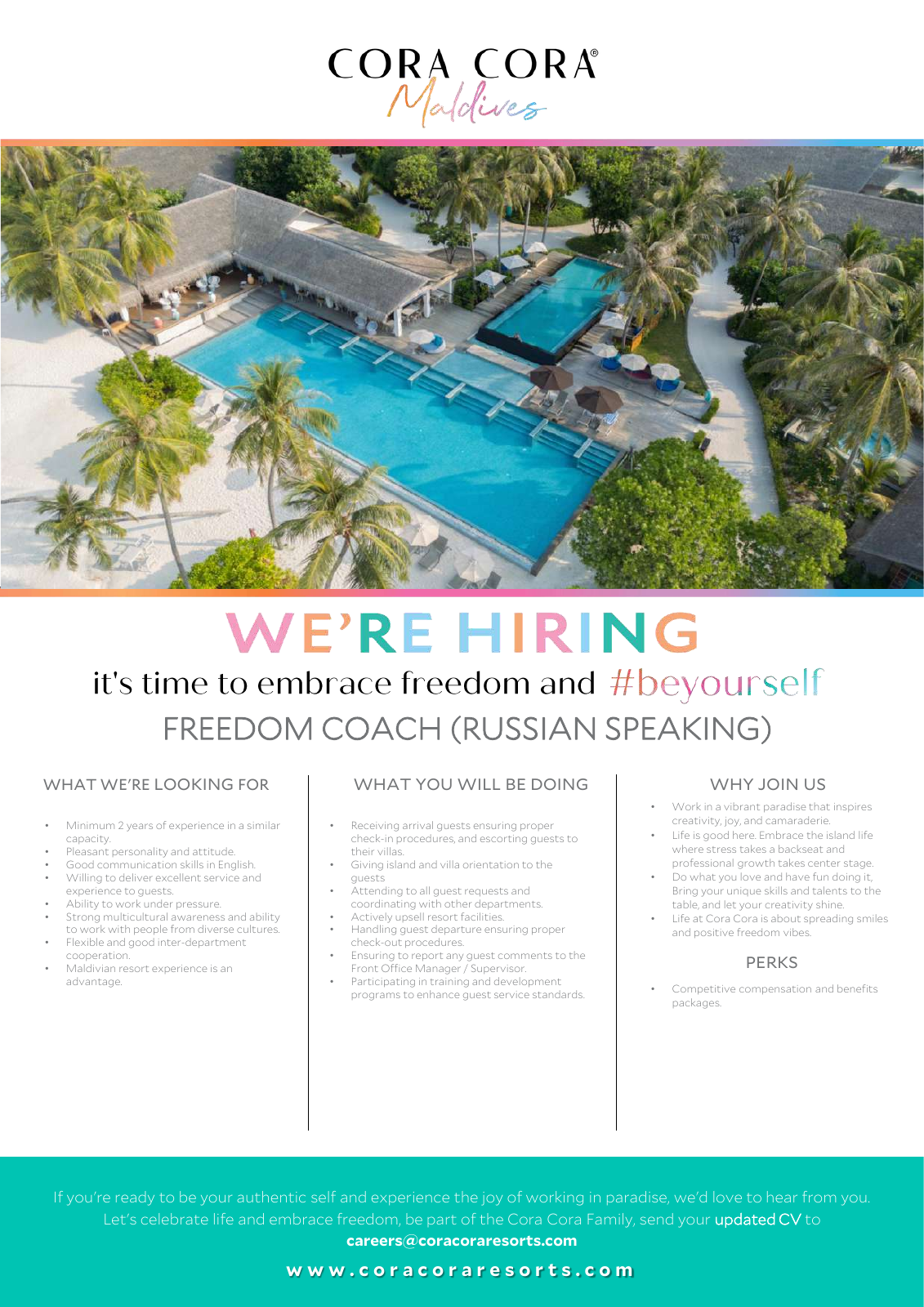 Оригинал объявления из источника job-maldives.com, страница 1