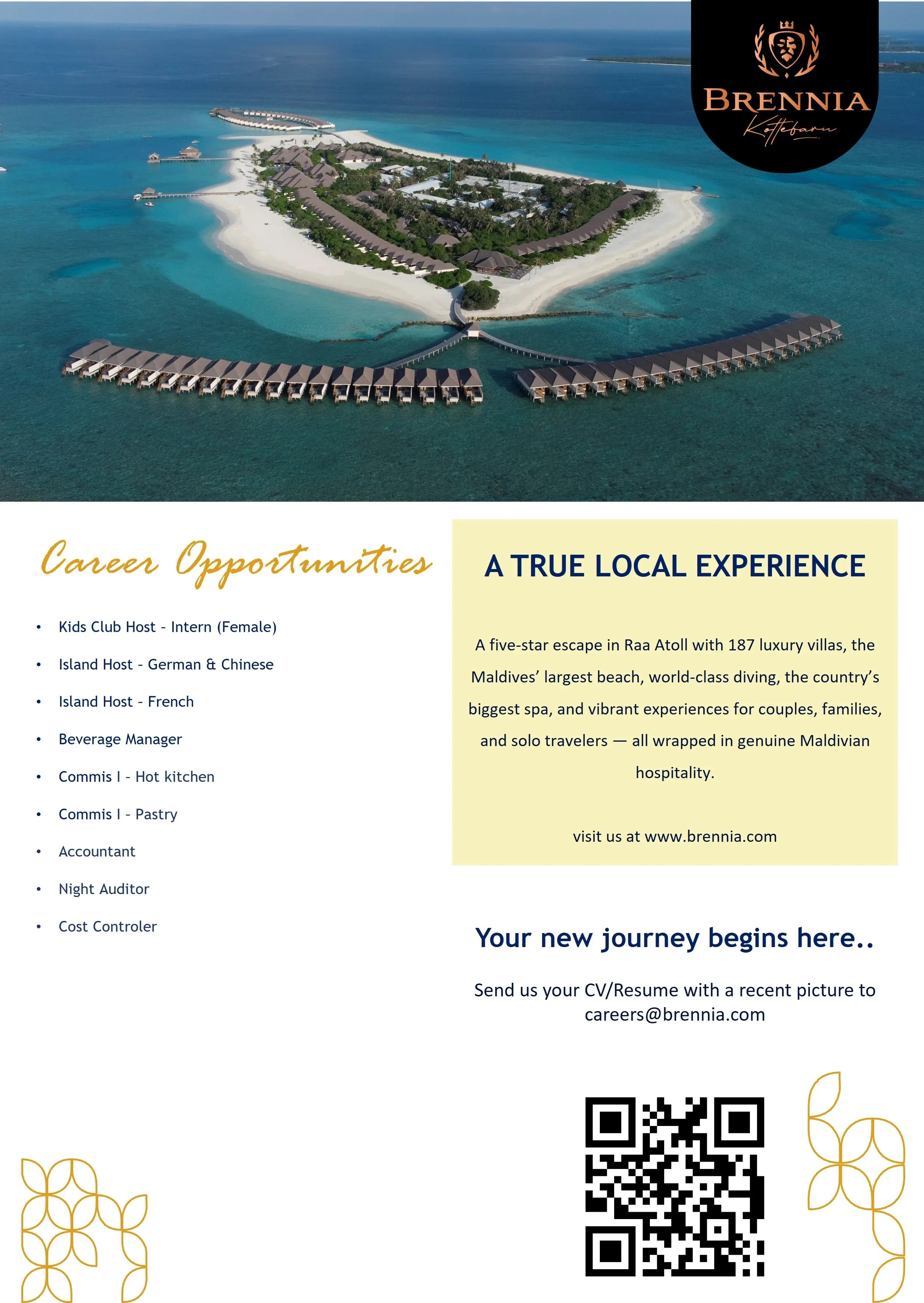 Оригинал объявления из источника job-maldives.com