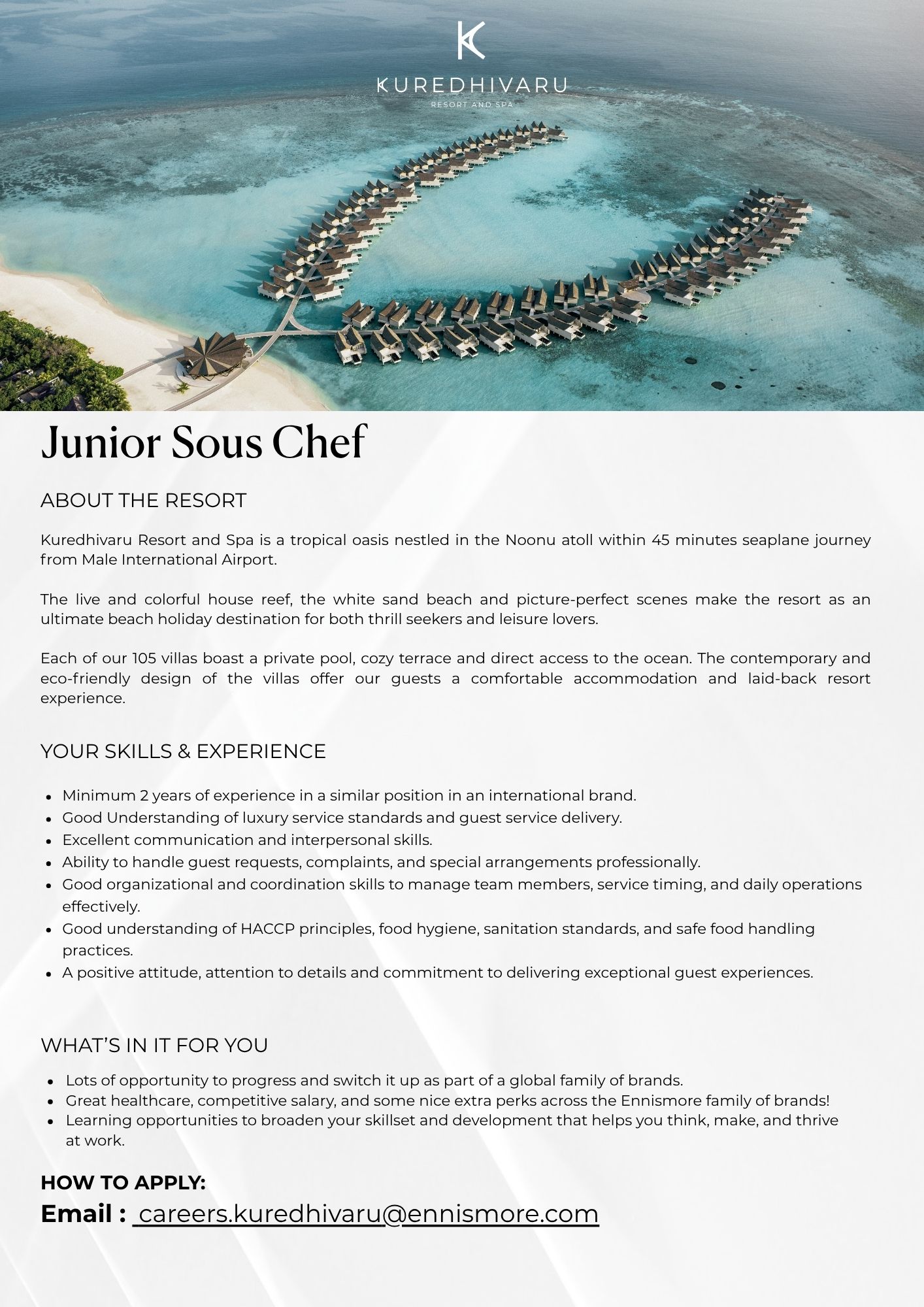 Оригинал объявления из источника job-maldives.com