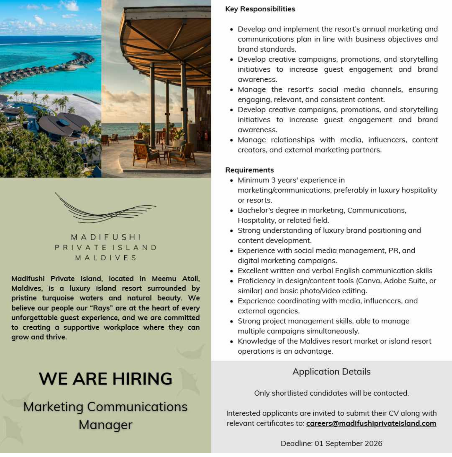 Оригинал объявления из источника job-maldives.com, страница 1