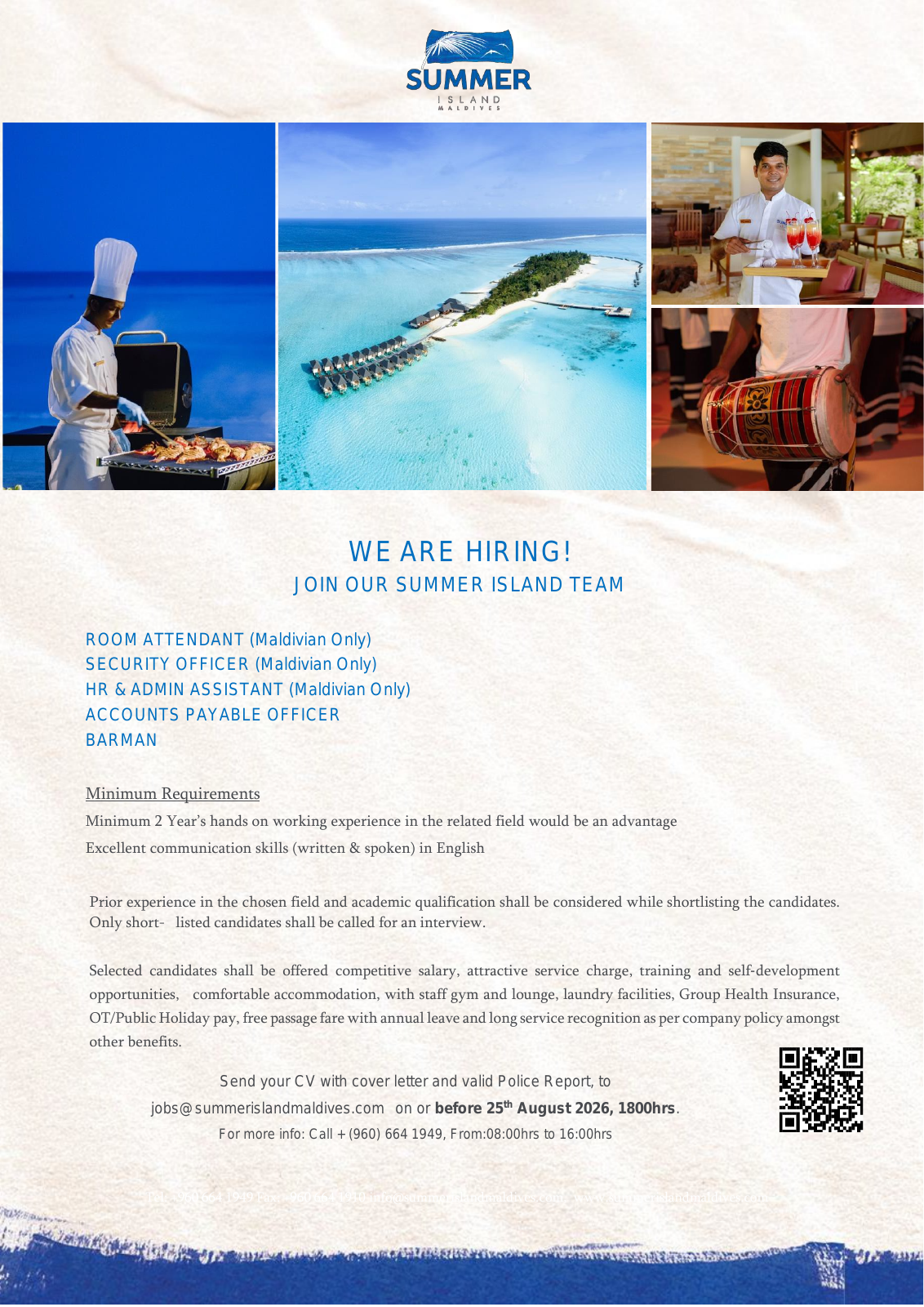 Оригинал объявления из источника job-maldives.com, страница 1