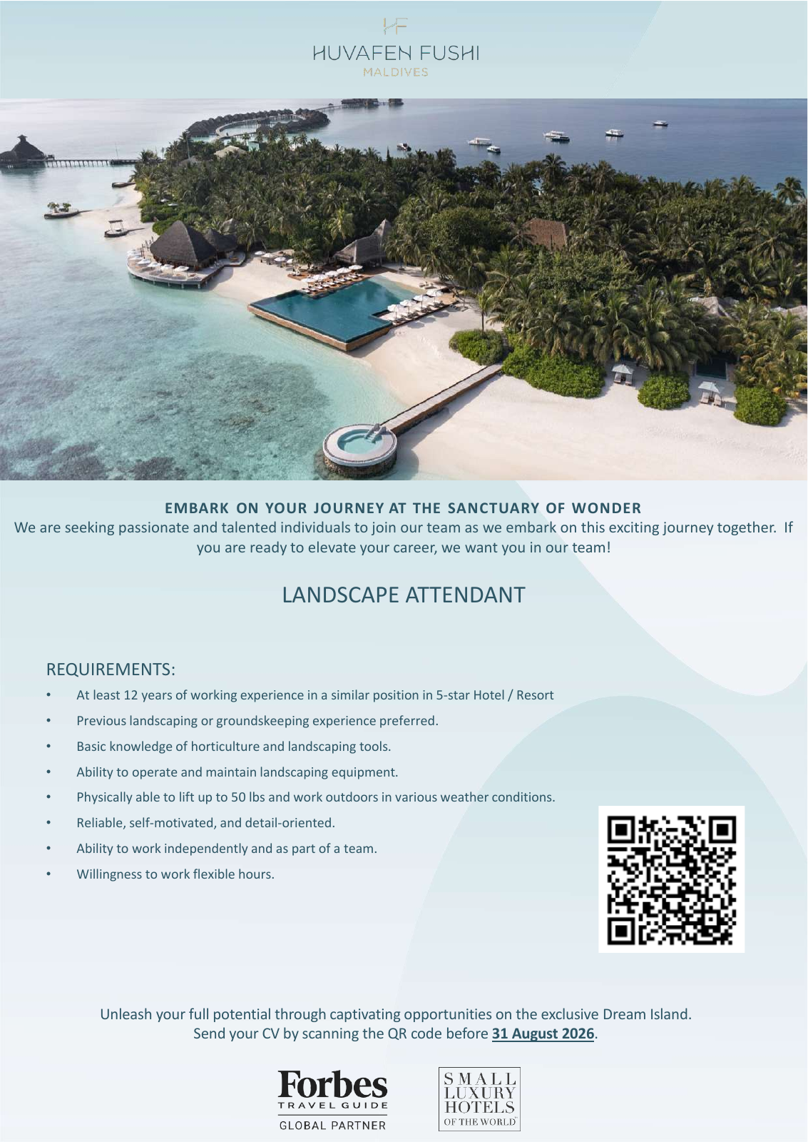 Оригинал объявления из источника job-maldives.com, страница 1