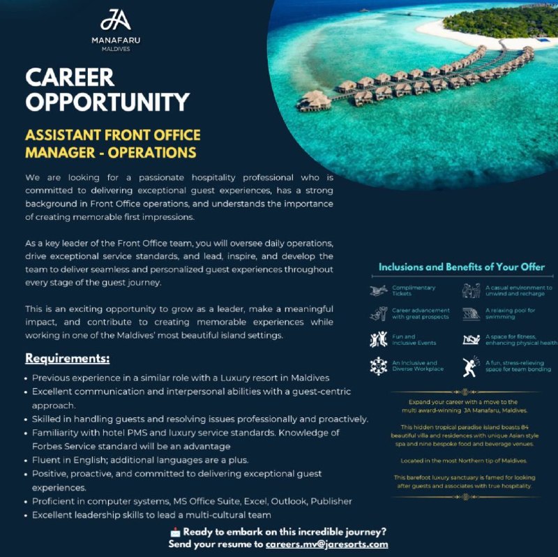 Оригинал объявления из источника t.me/jobmaldivess