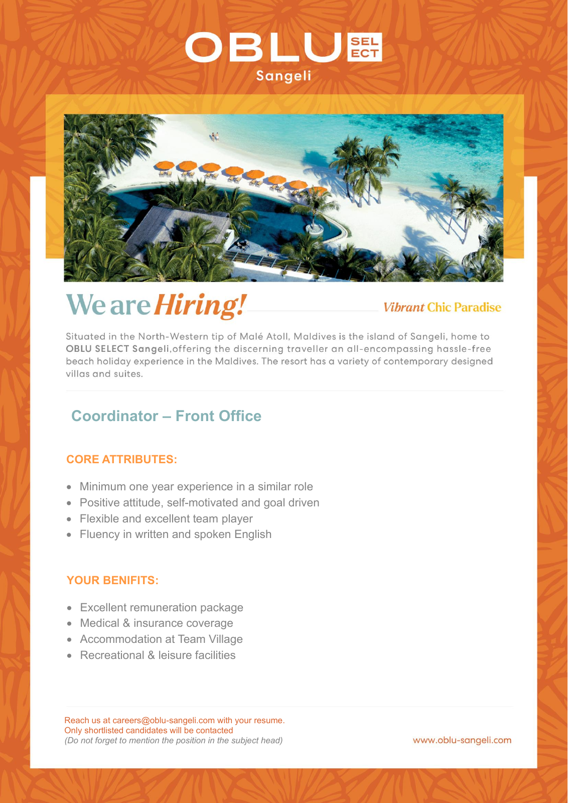 Оригинал объявления из источника job-maldives.com, страница 1