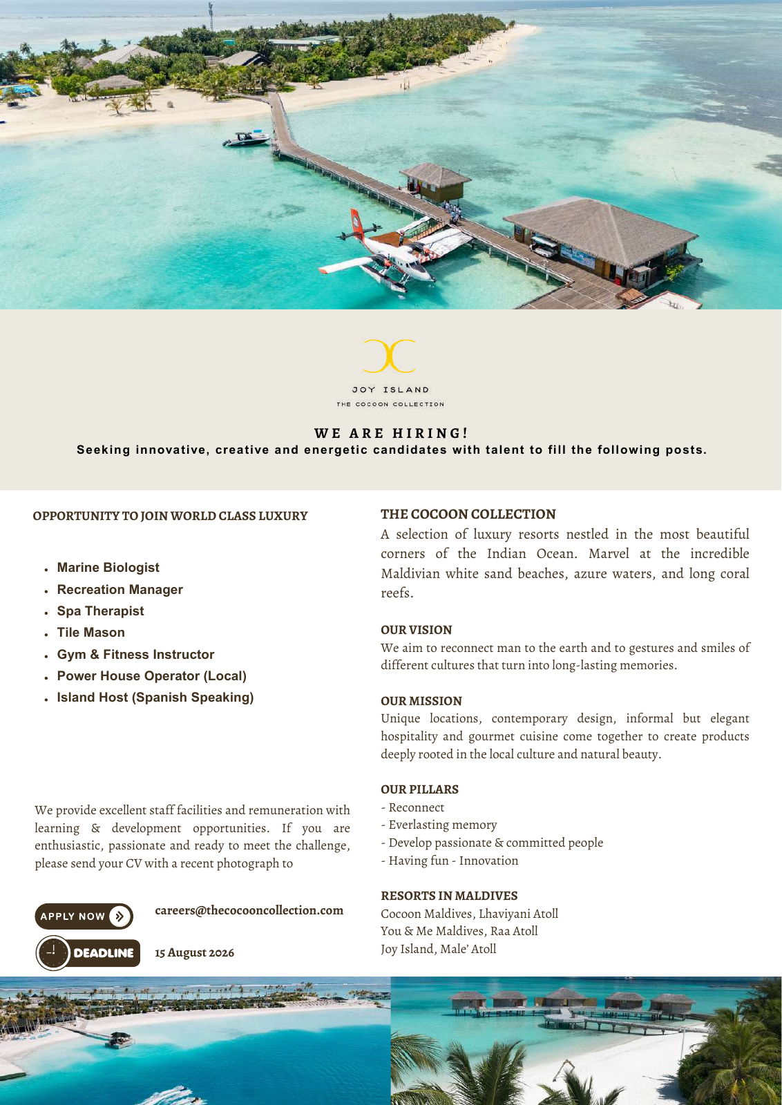 Оригинал объявления из источника job-maldives.com, страница 1