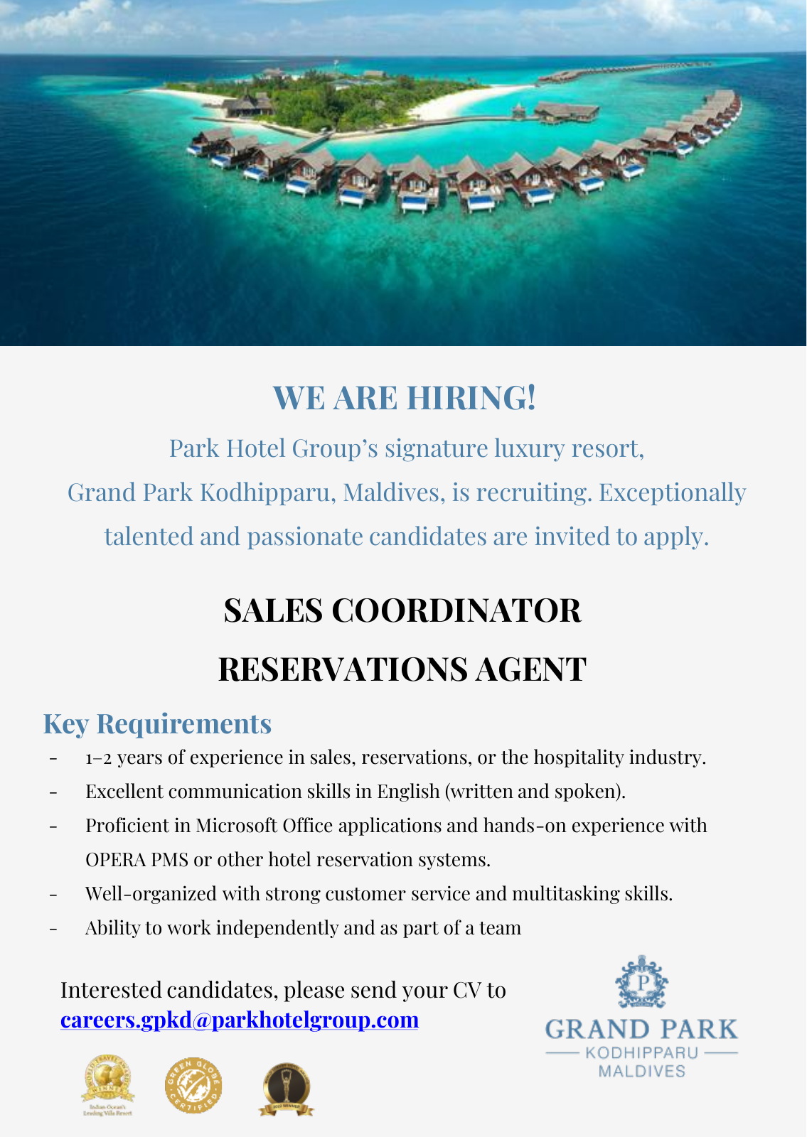 Оригинал объявления из источника job-maldives.com, страница 1