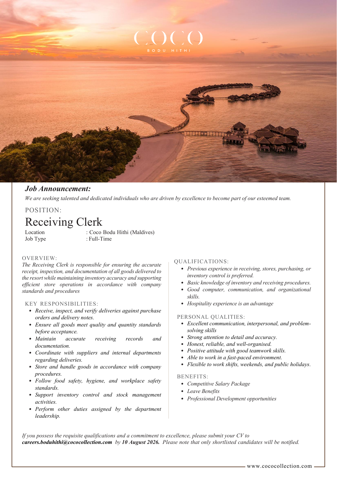 Оригинал объявления из источника job-maldives.com, страница 1