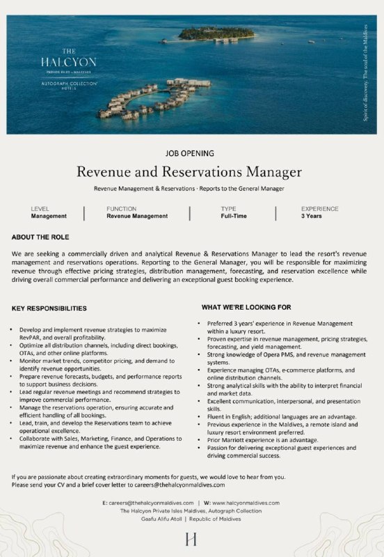 Оригинал объявления из источника t.me/jobmaldivess