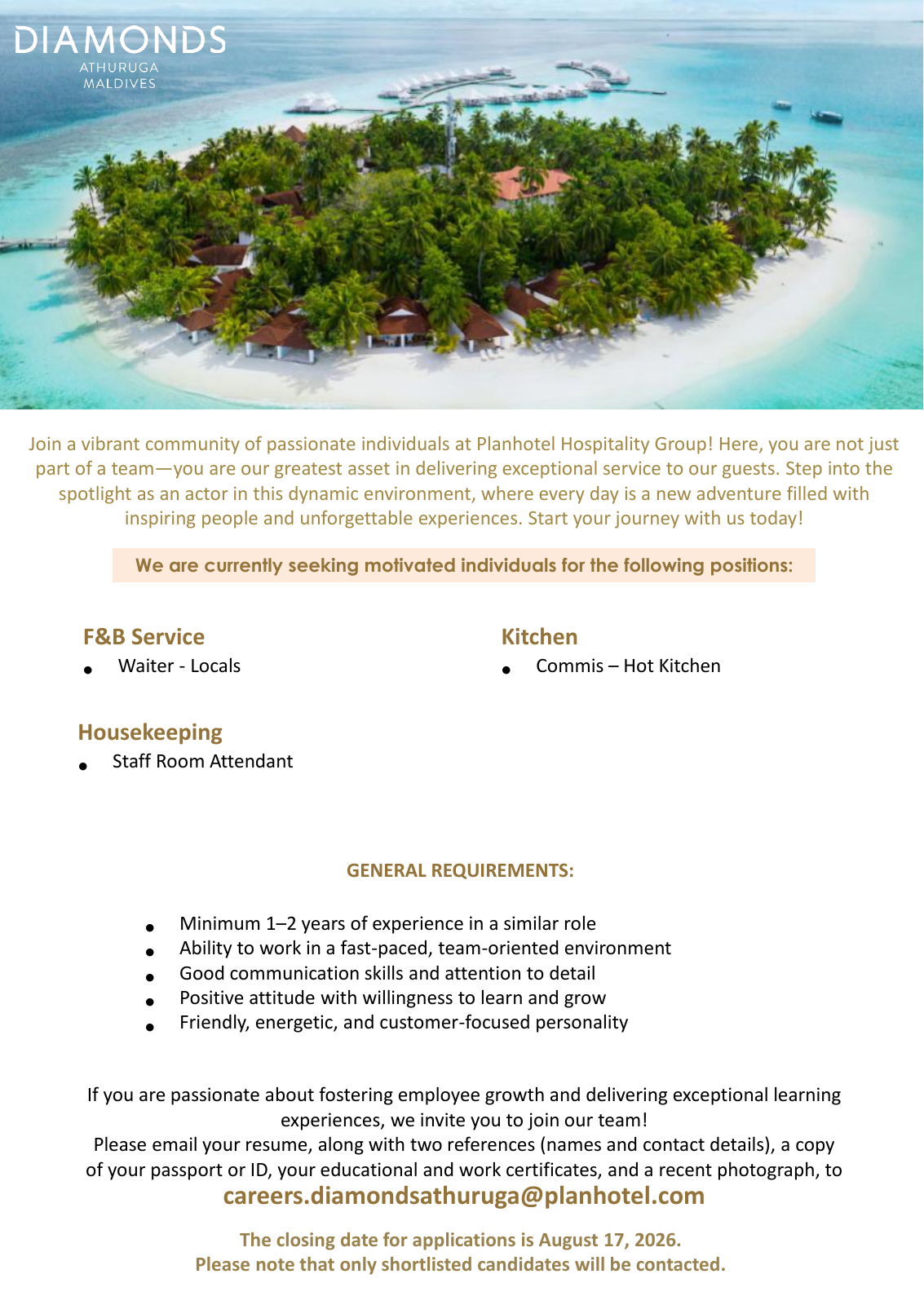 Оригинал объявления из источника job-maldives.com, страница 1