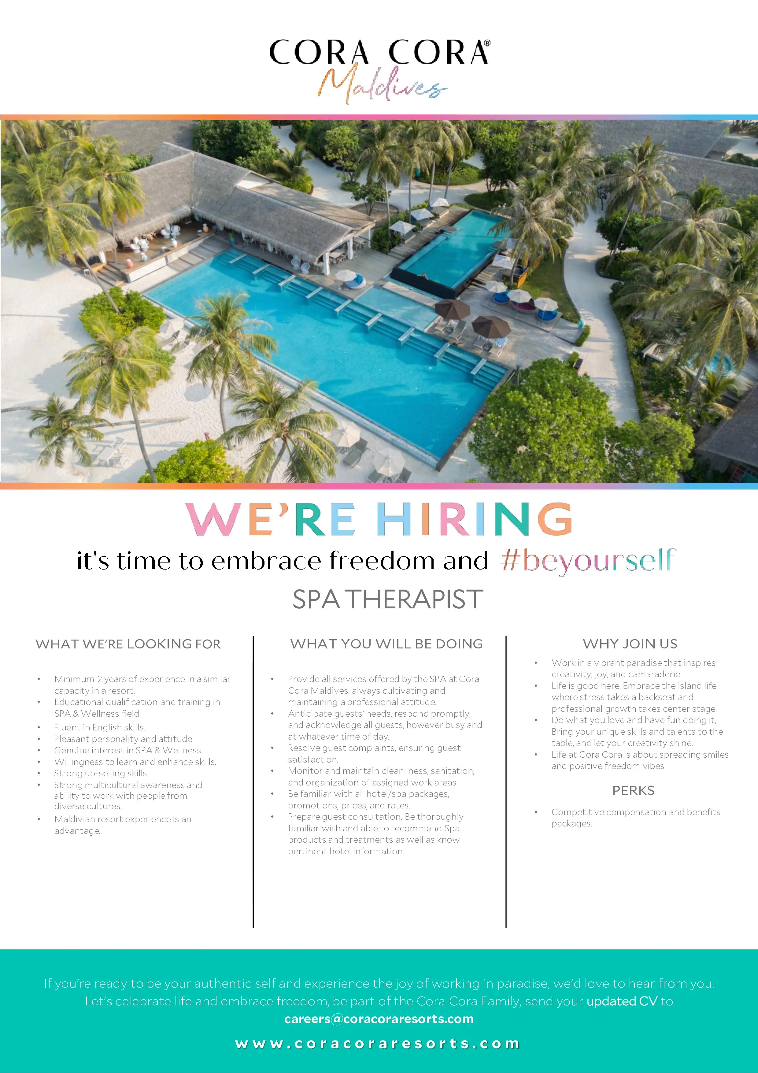 Оригинал объявления из источника job-maldives.com