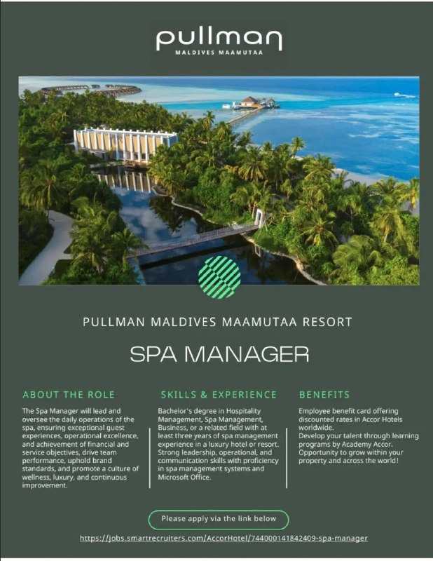 Оригинал объявления из источника t.me/jobmaldivess