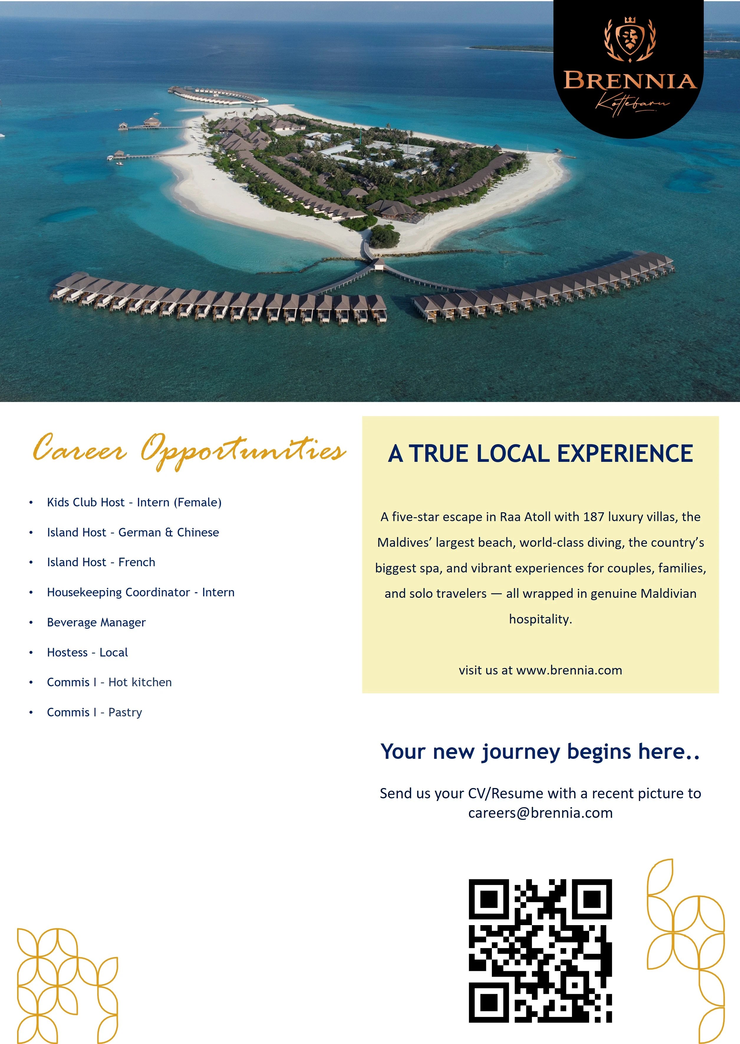 Оригинал объявления из источника job-maldives.com