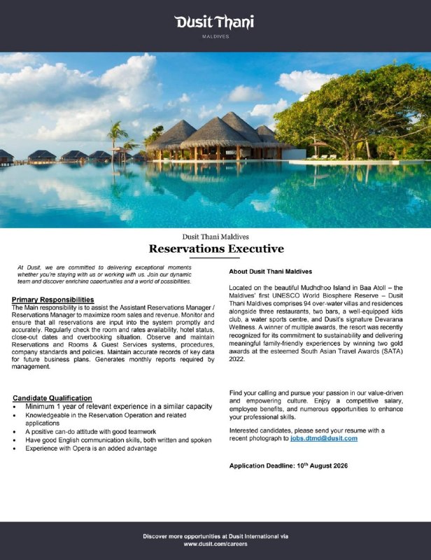 Оригинал объявления из источника t.me/jobmaldivess