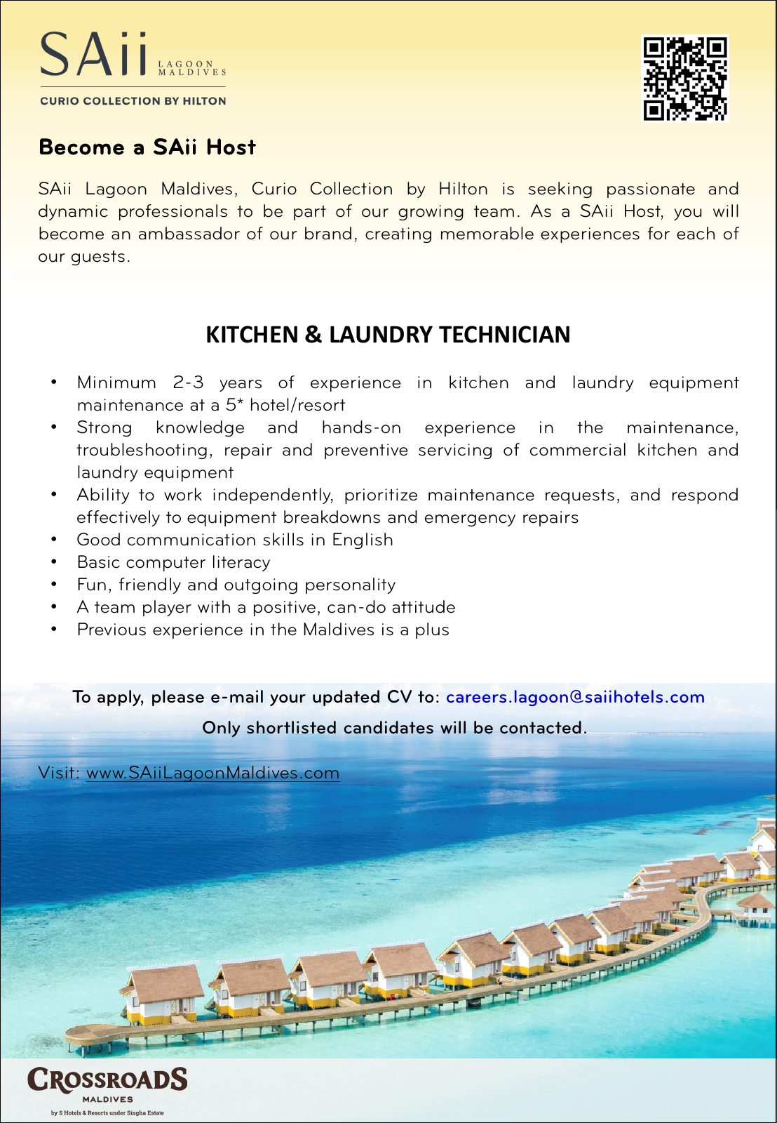 Оригинал объявления из источника job-maldives.com, страница 1
