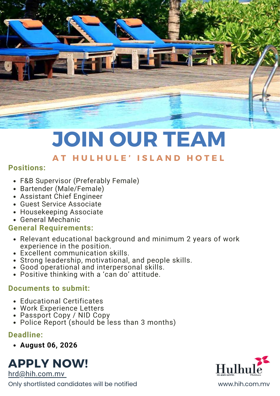 Оригинал объявления из источника job-maldives.com, страница 1