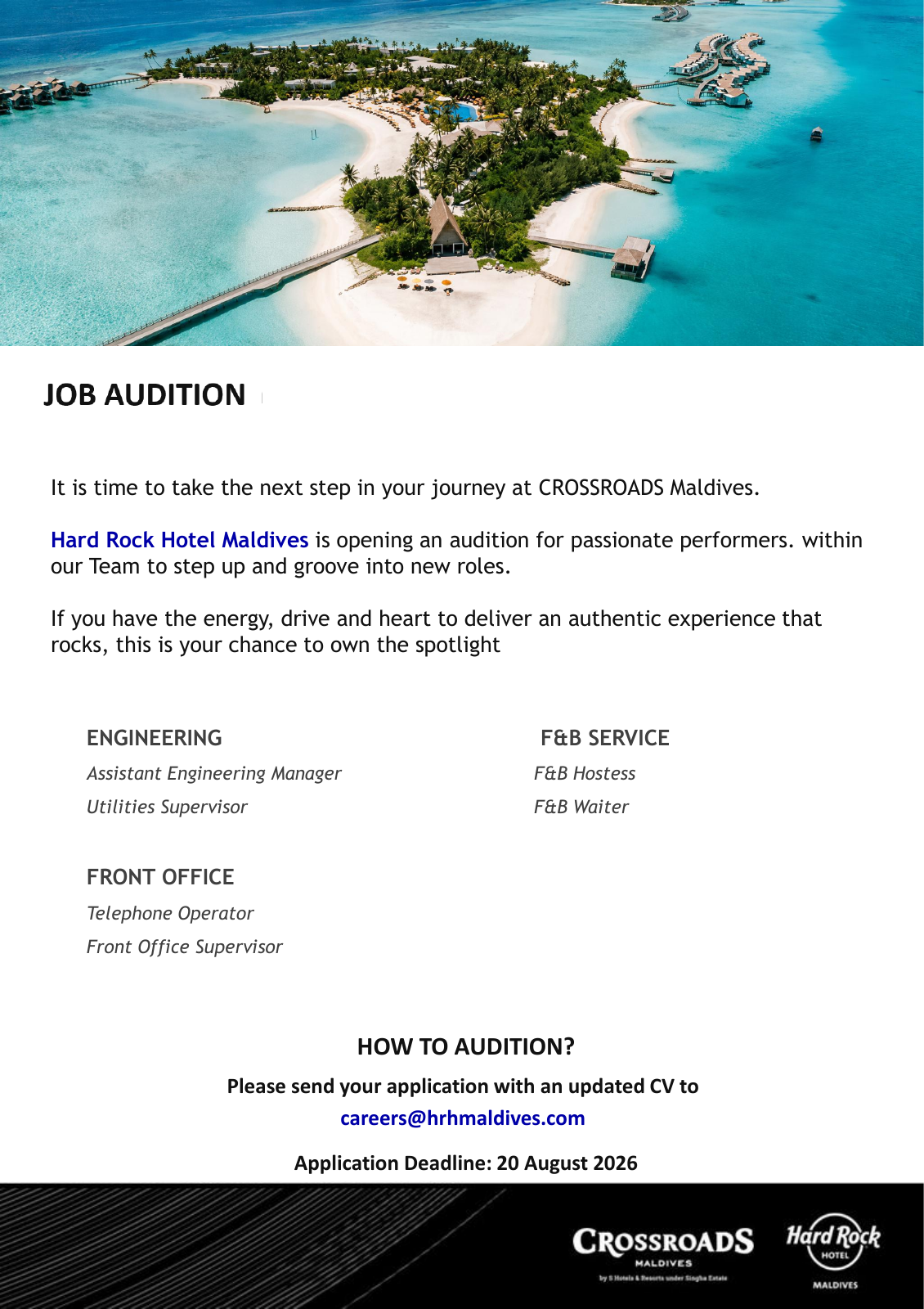 Оригинал объявления из источника job-maldives.com, страница 1