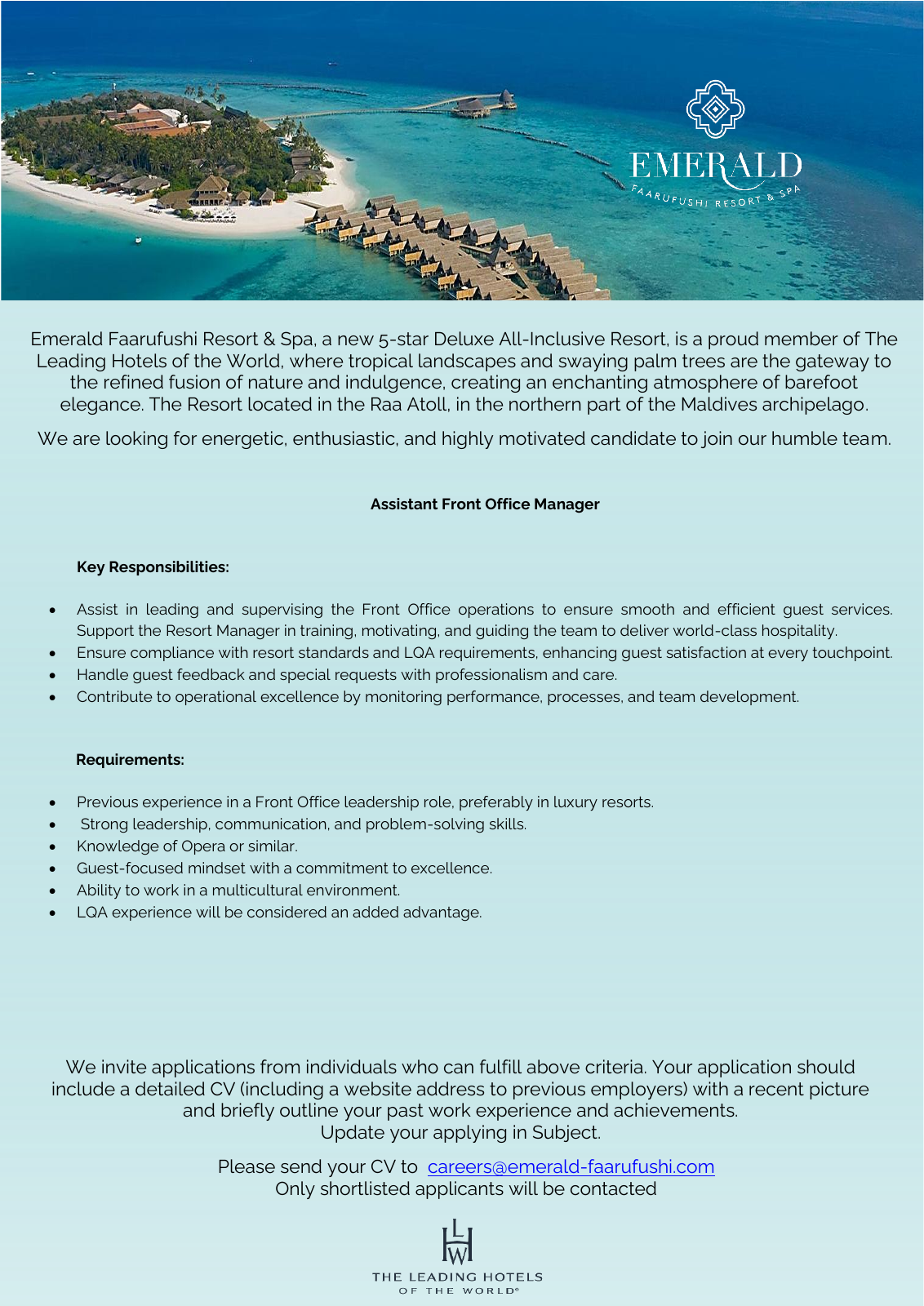 Оригинал объявления из источника job-maldives.com, страница 1