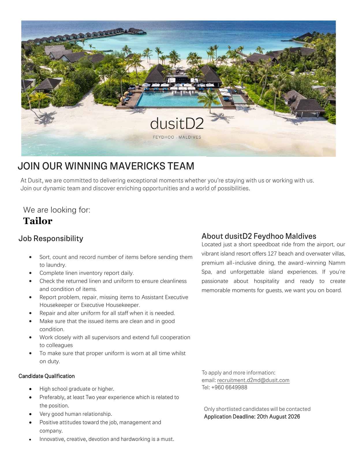 Оригинал объявления из источника job-maldives.com, страница 1