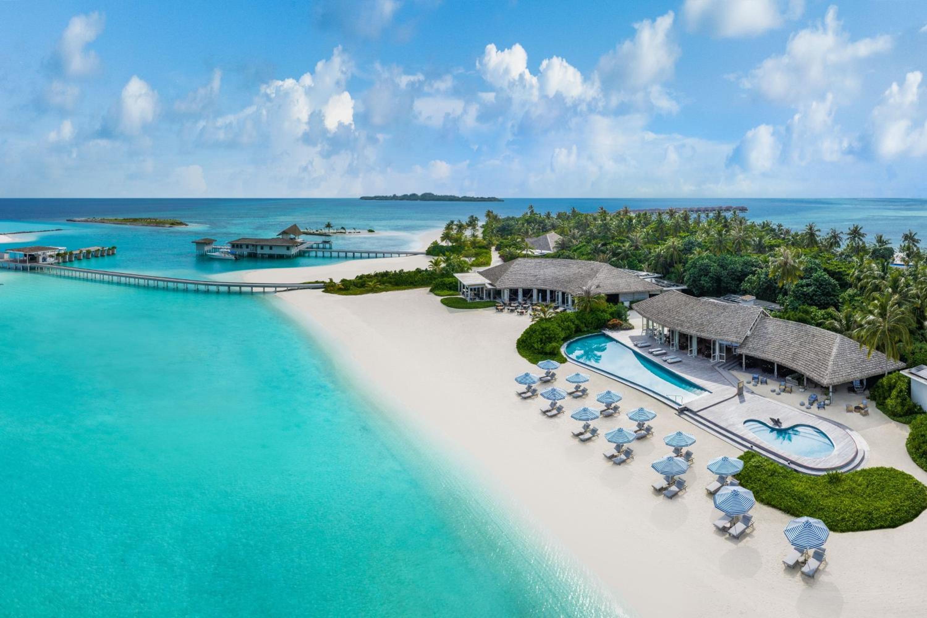 Le Méridien Maldives Resort and Spa — вид курорта