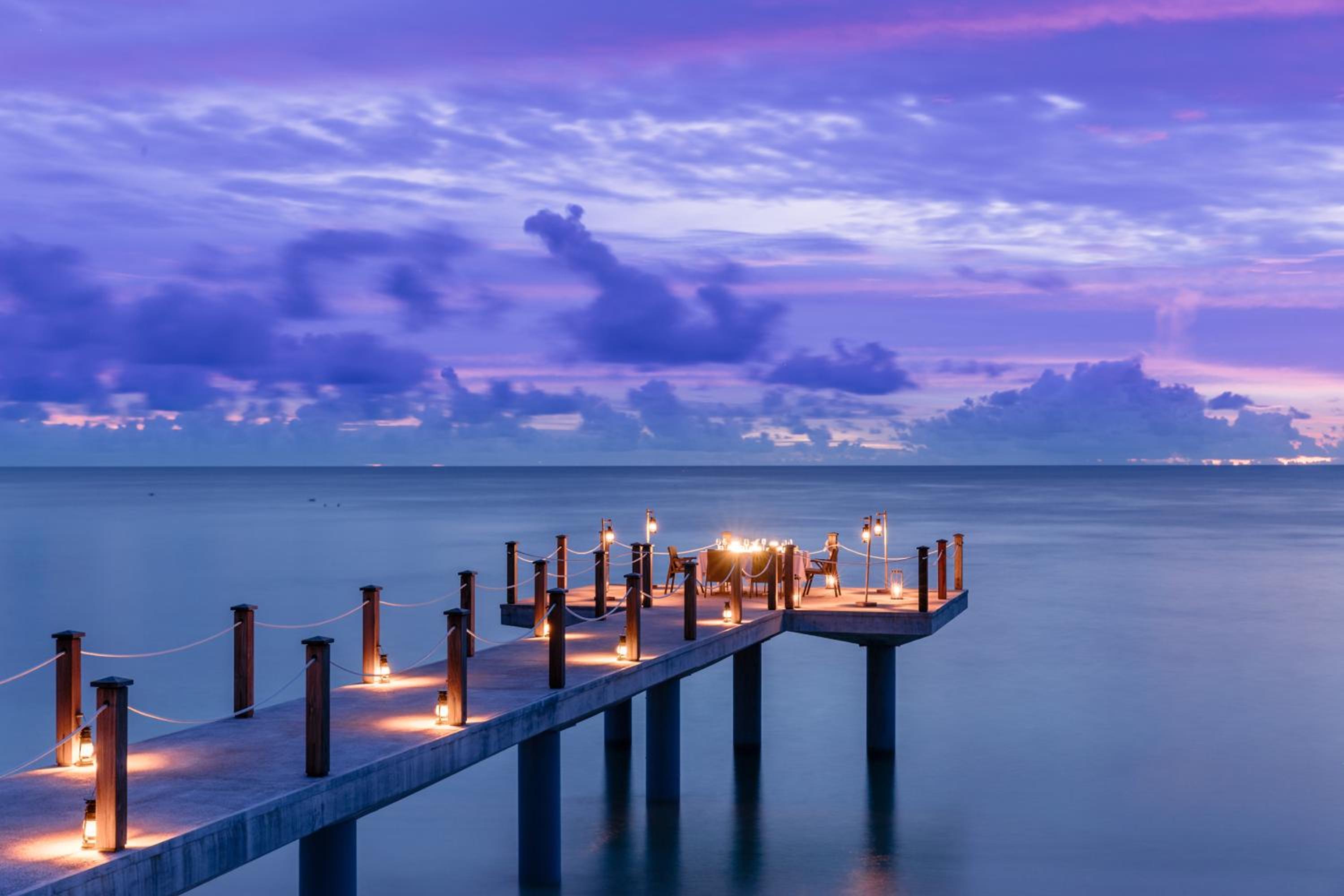 Four Seasons Resort Seychelles at Desroches Island — вид курорта