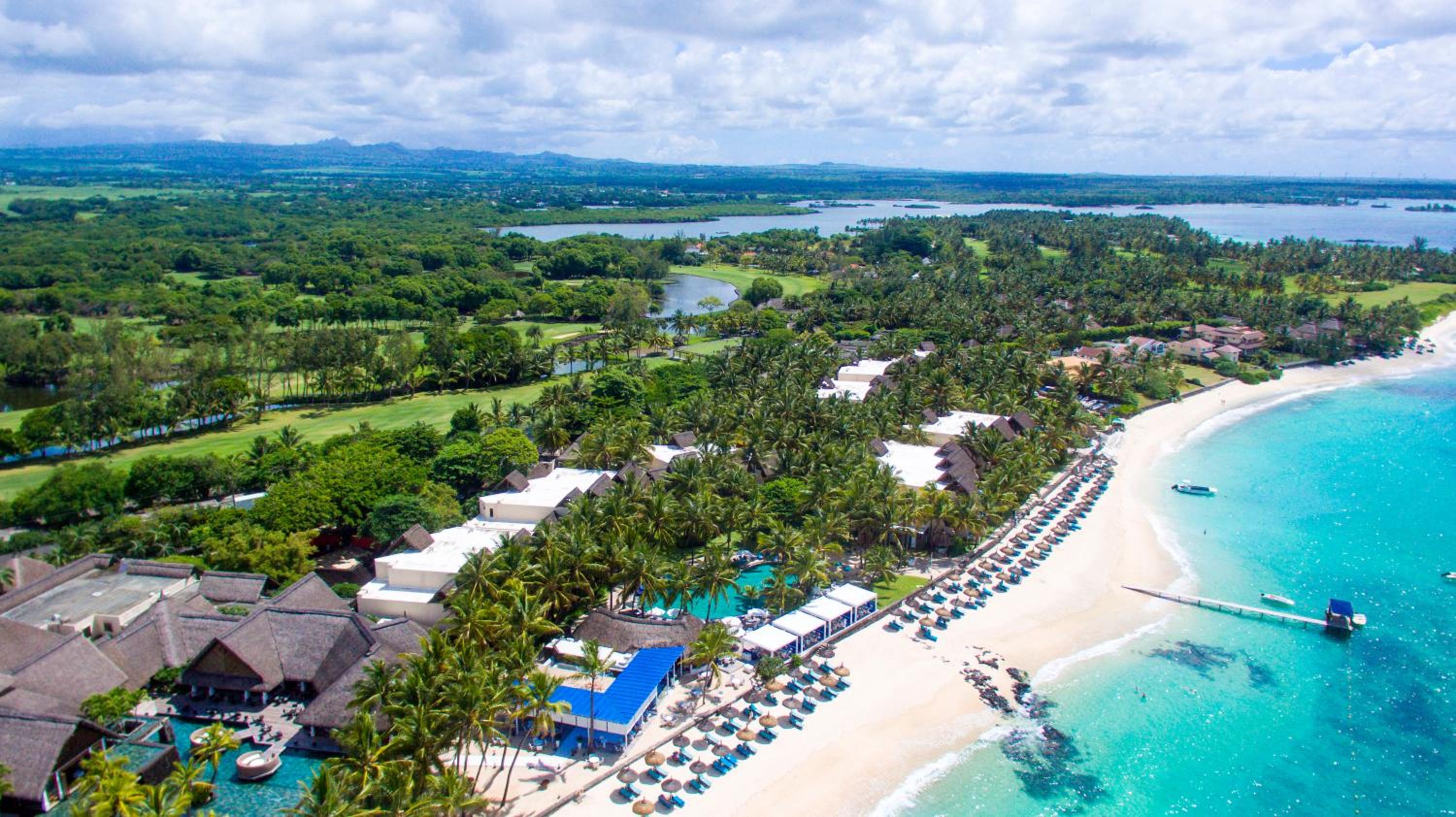 Constance Belle Mare Plage — вид курорта