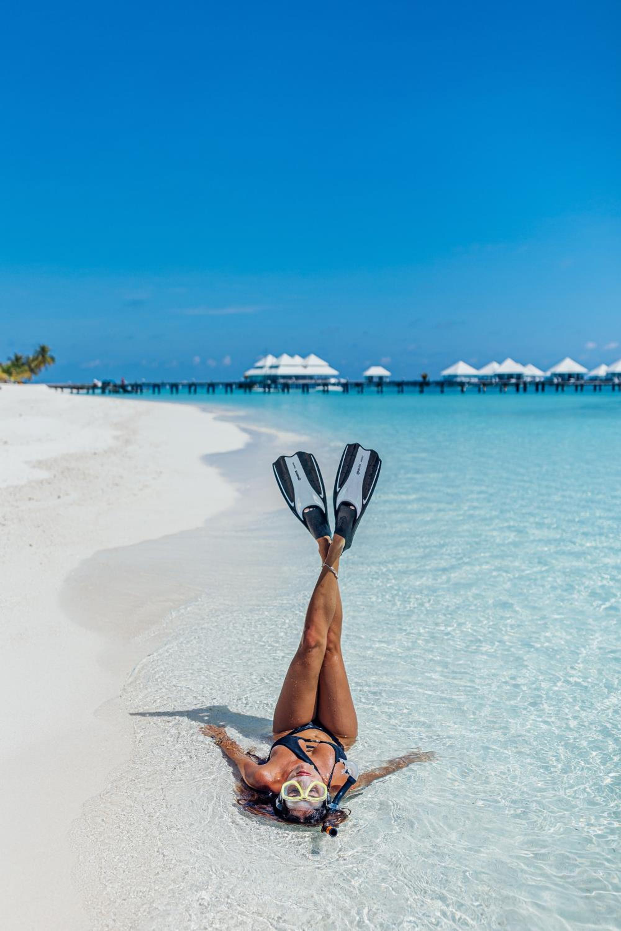 Diamonds Thudufushi Beach and Water Villas — вид курорта
