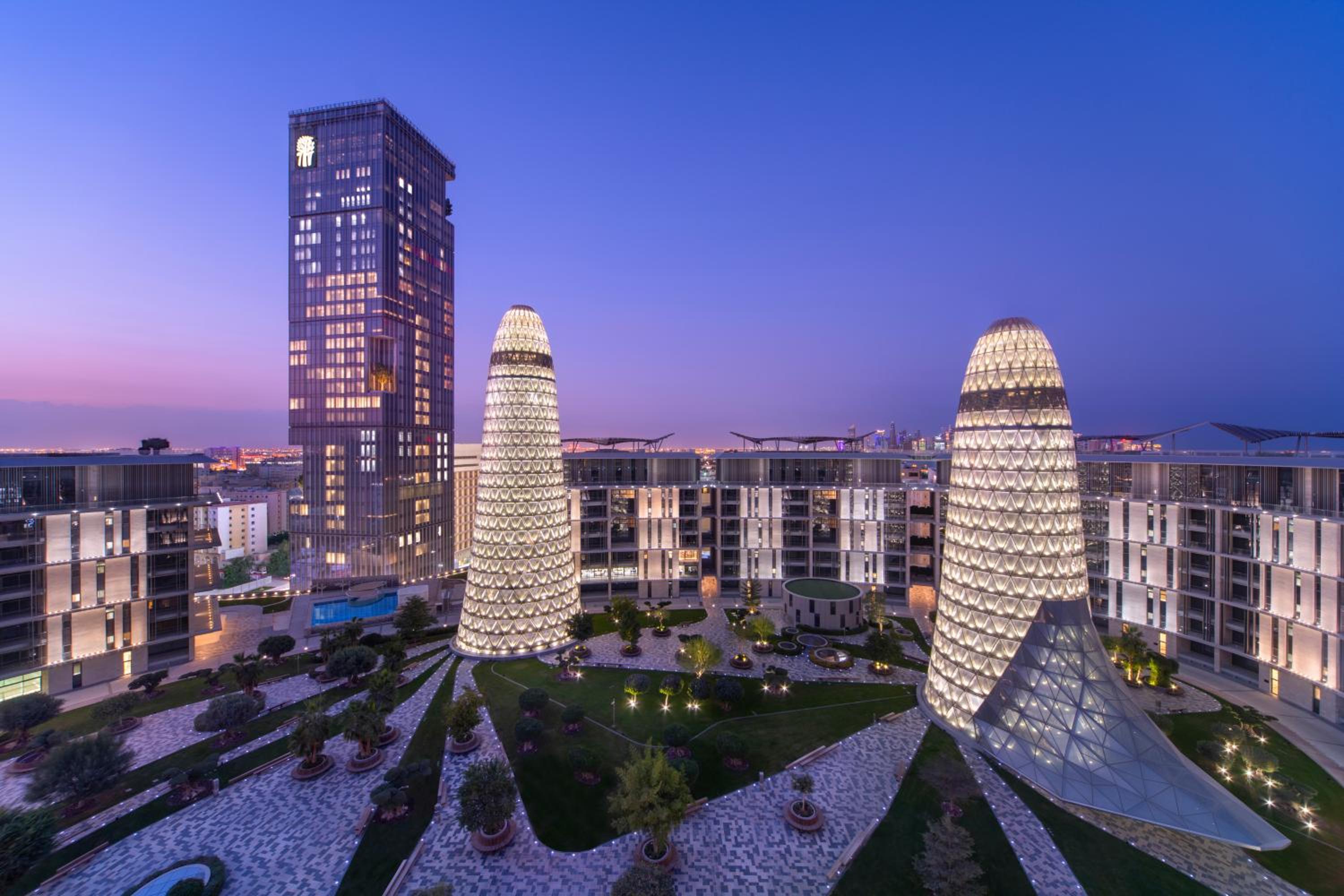 Banyan Tree Doha at La Cigale Mushaireb — вид курорта