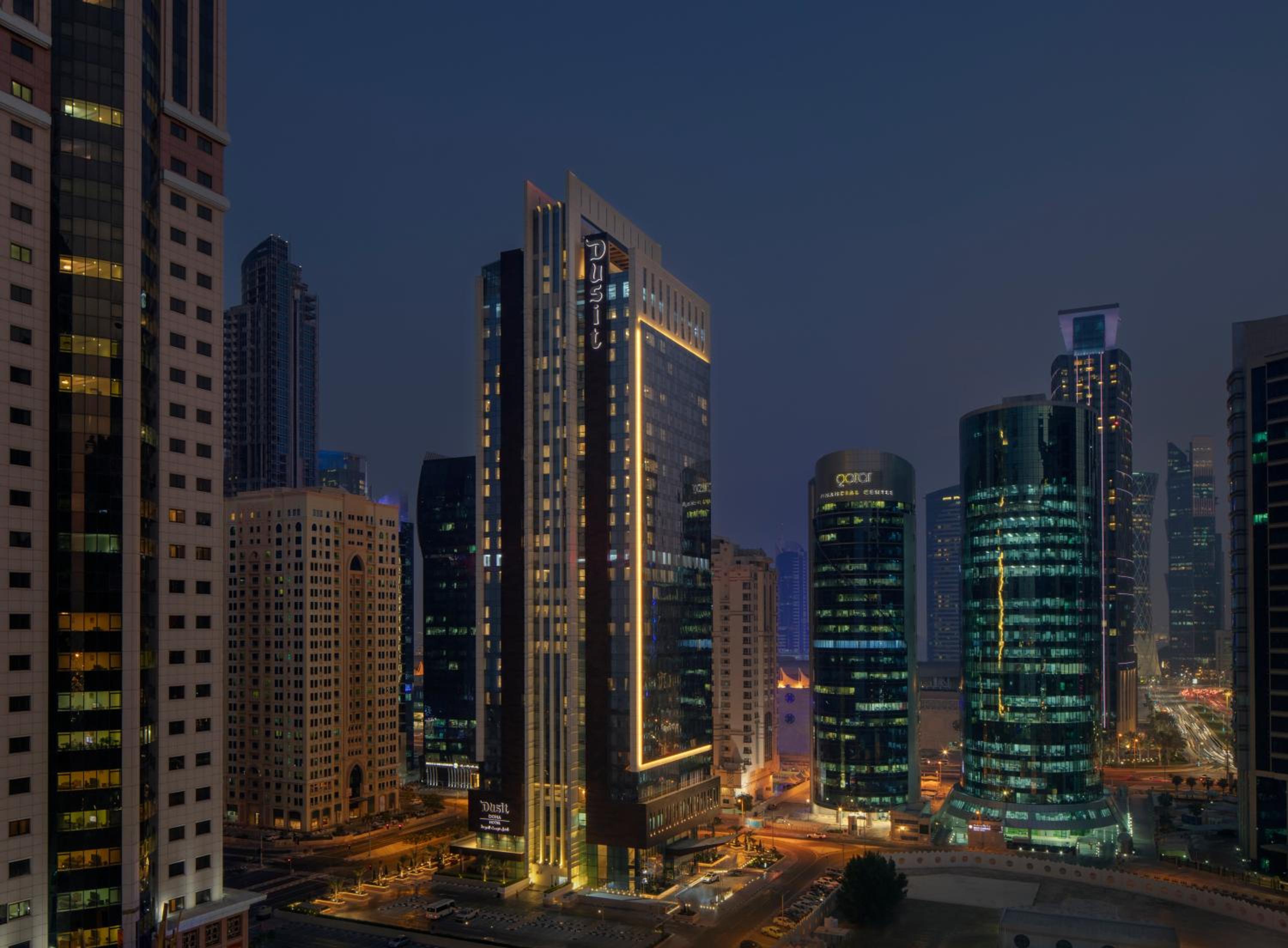 Dusit Doha Hotel — вид курорта