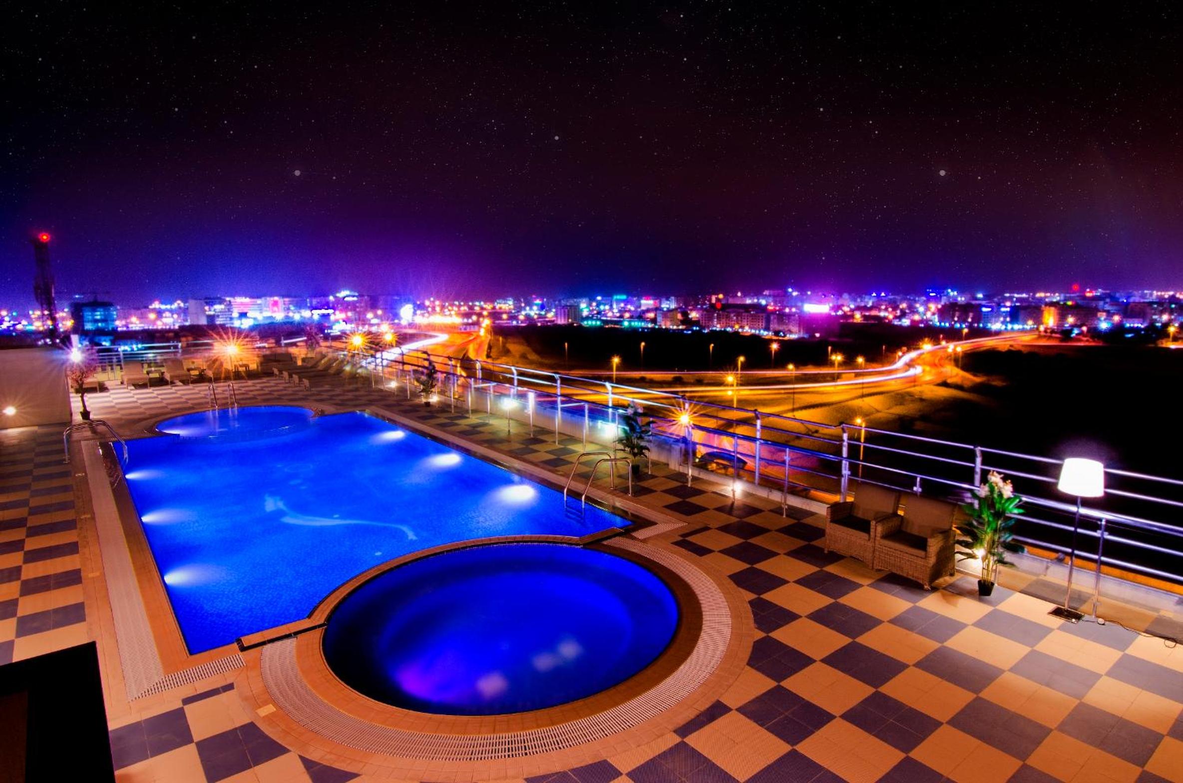Al Murooj Grand Hotel — вид курорта