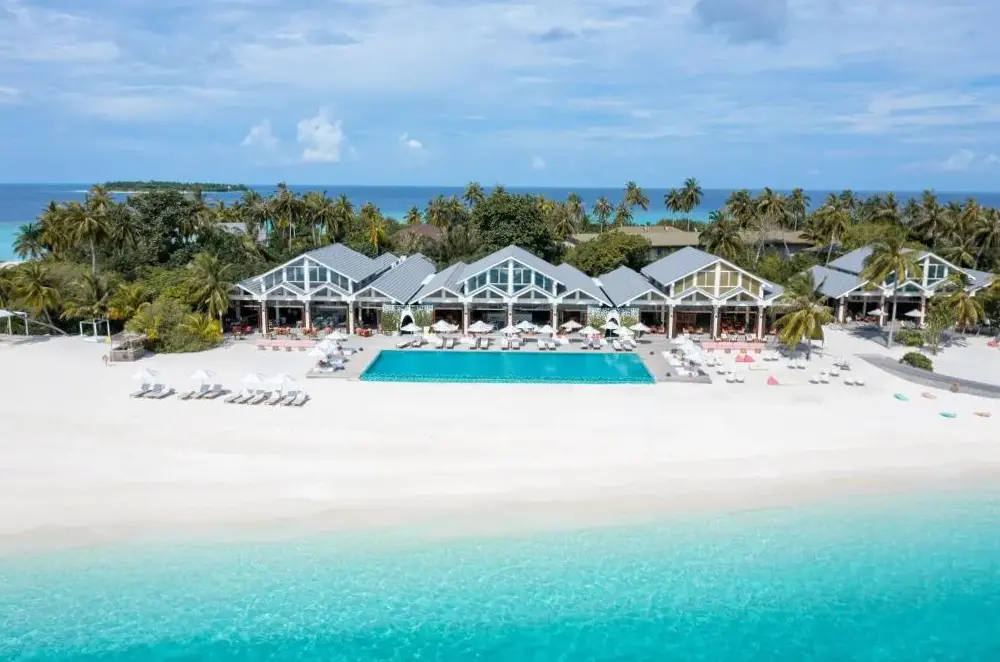 The Standard Huruvalhi Maldives — вид курорта