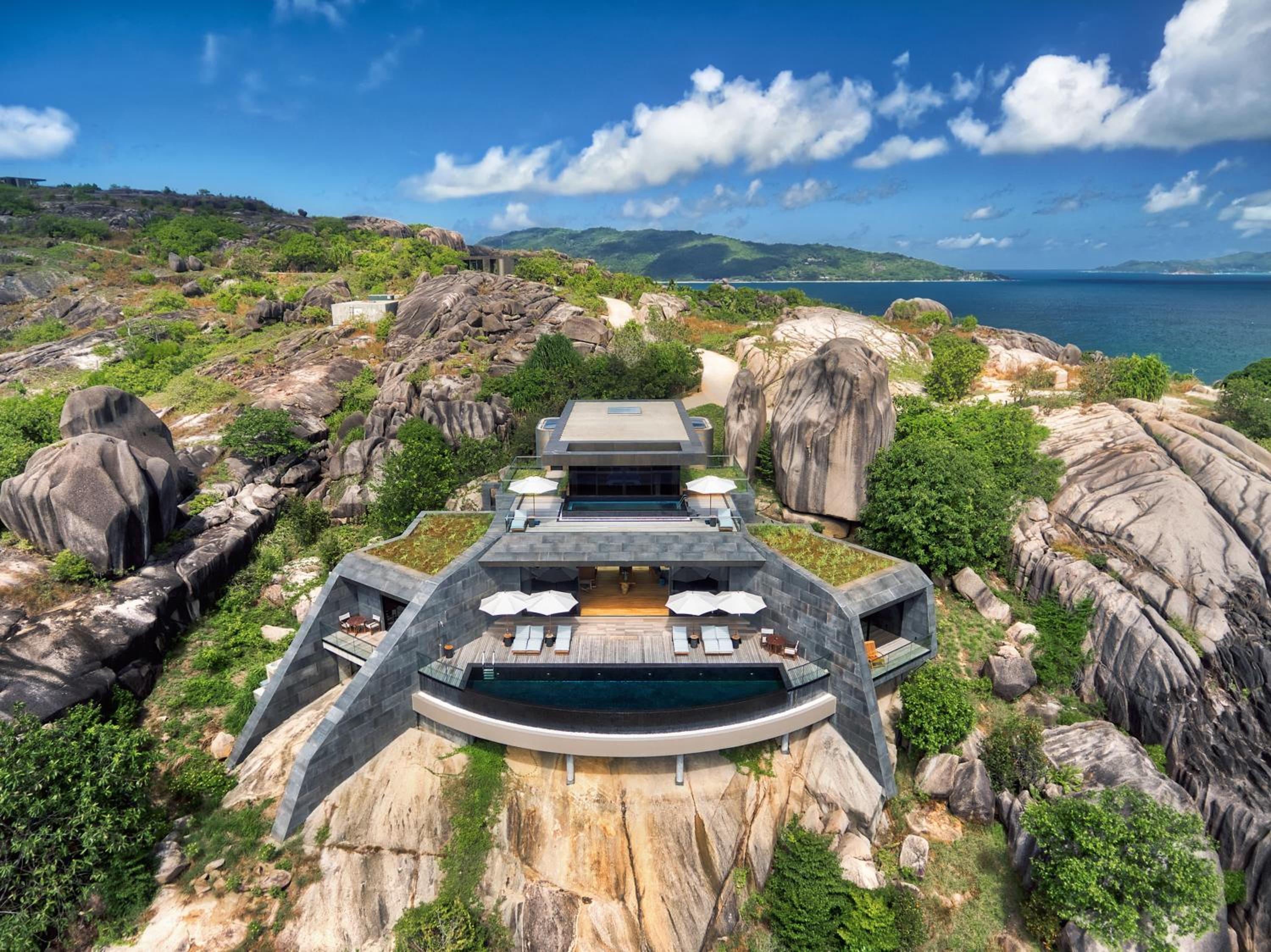 Six Senses Zil Pasyon — вид курорта